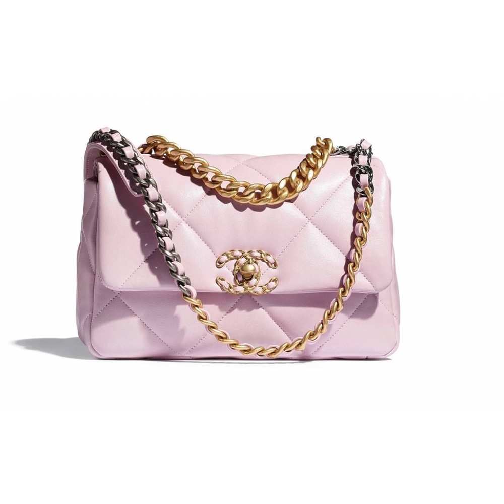 19 Flap bag lavender/lilac